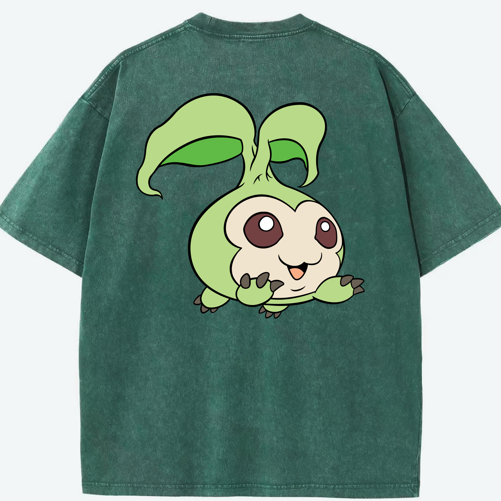 （画像用） Digimon デジタルモンスター/デジモン 綿100% ヴィンテージ風 半袖Tシャツ（背面プリント）